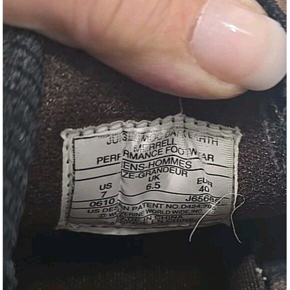 Merrell Jungle Moc Suede Loafers Shoes Womens 7 Brown Dark Earth J65685 Comfort - Picture 7 of 8